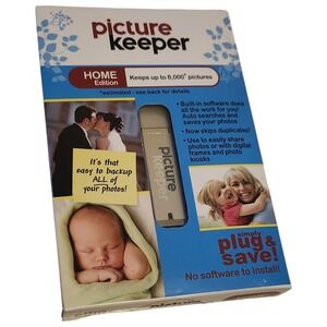 Picture Keeper Home Edition USB Photo Backup Device Keeps up to 8000 Pictures
